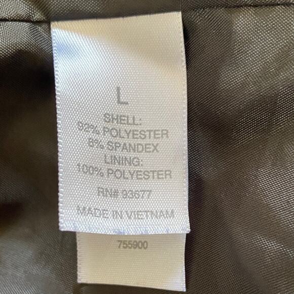 NWOT Bisou Bisou Black Open-Front Draped Blazer Lined - Goes with Everything - Picture 6 of 7